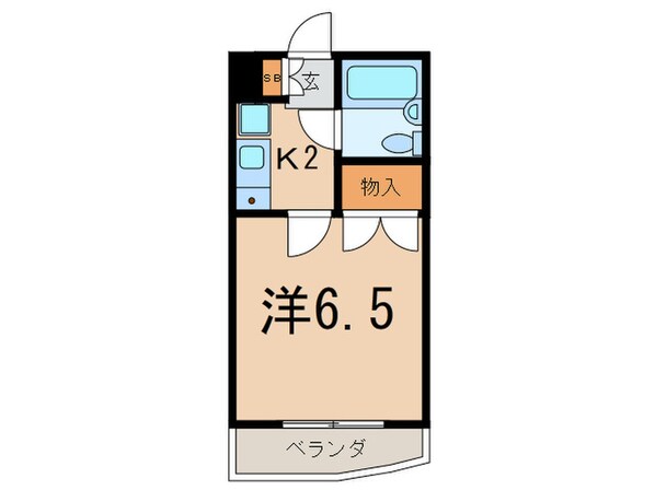 フジロ－ヤルコ－ポの物件間取画像